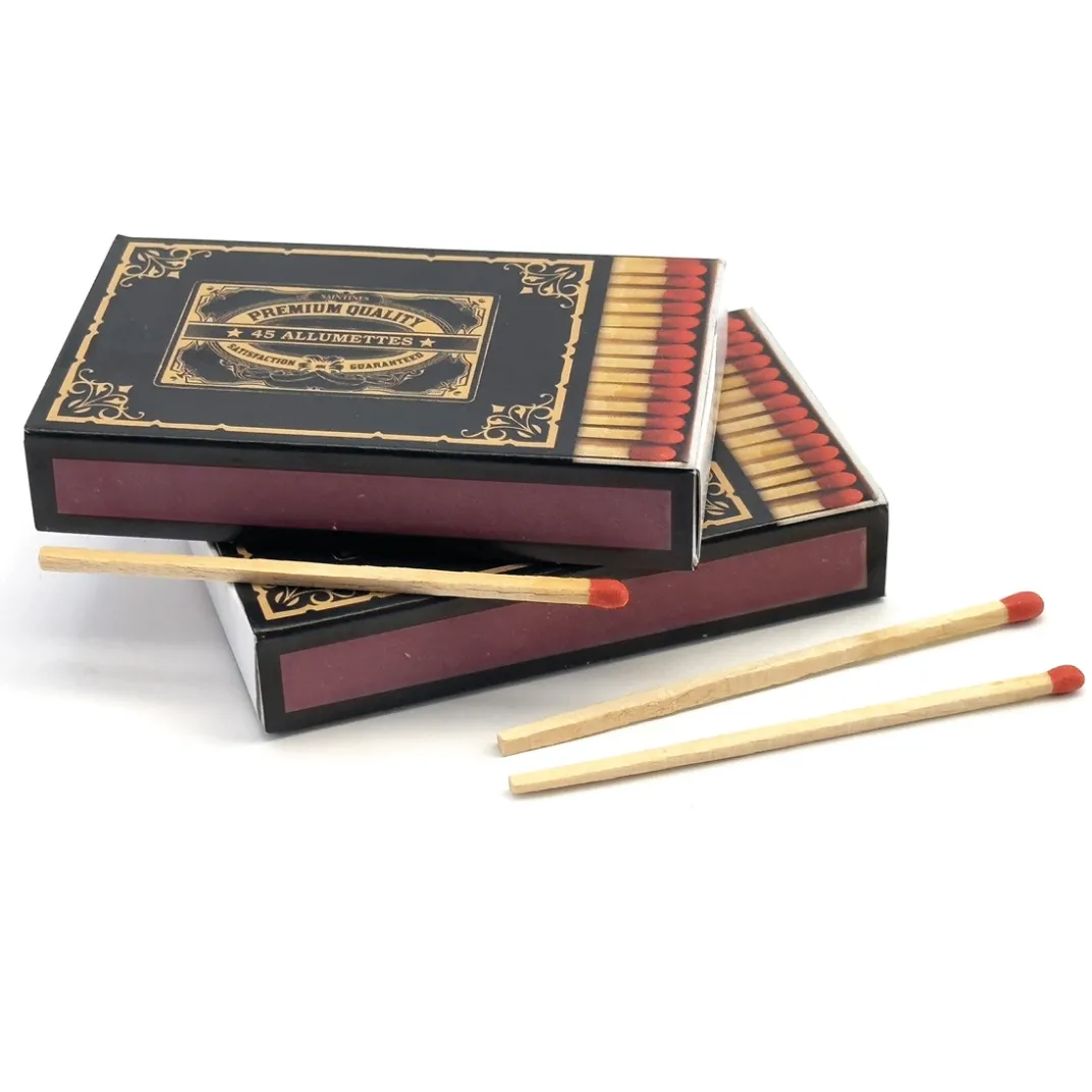 Cuisson Et Accessoires|Accessoires Bricolage Et Astuces-Tempsl 2 boîtes allumettes longues