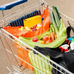 Organisation Et Entretien-Tempsl 3 cabas chariot couleur