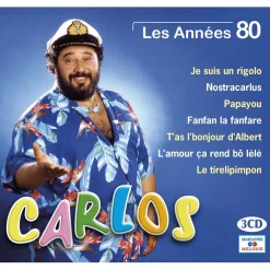 Cd, Dvd, Livres Et Jeux-Tempsl 3 cd carlos les annees 80