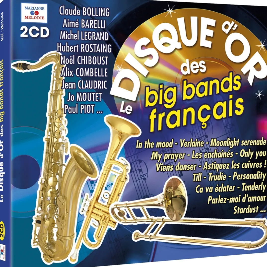 Cd, Dvd, Livres Et Jeux-Tempsl 2 CD disque d'or des big bands