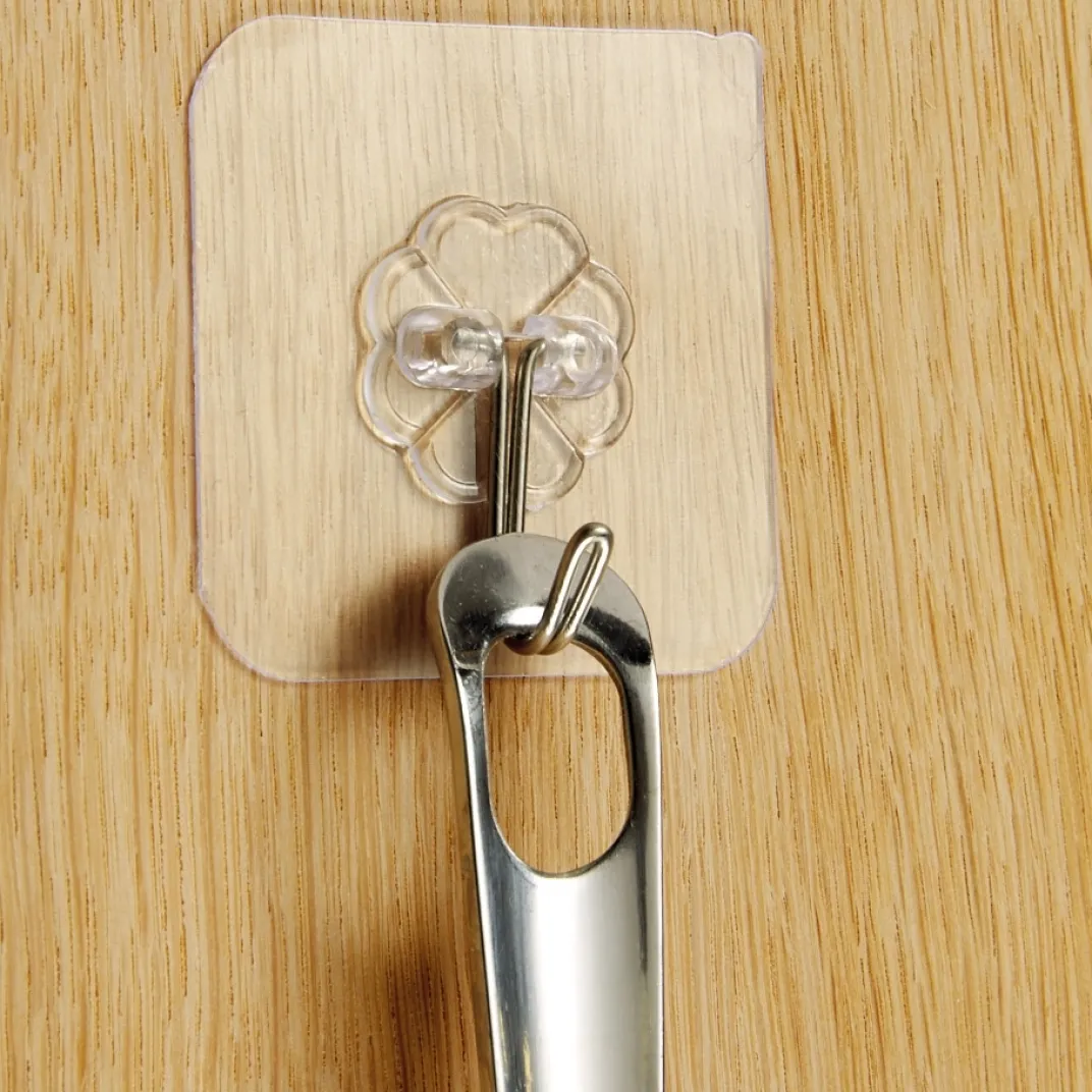 Organisation Et Entretien|Salle De Bain Et Hygiène-Tempsl 10 crochets acier inoxydable