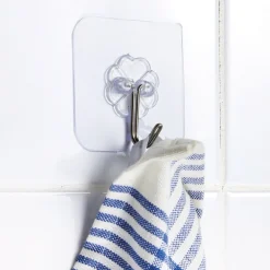 Organisation Et Entretien|Salle De Bain Et Hygiène-Tempsl 10 crochets acier inoxydable