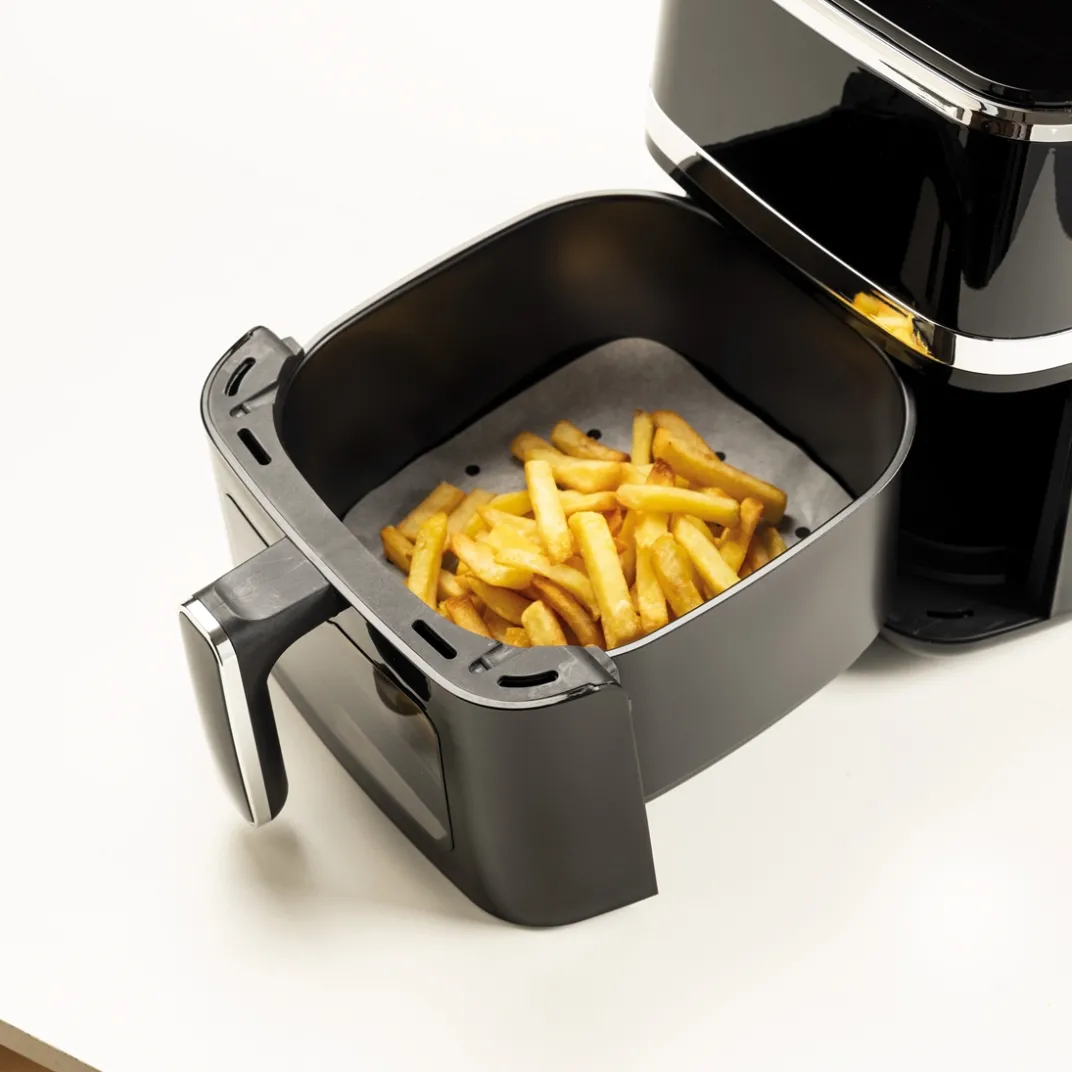 Cuisson Et Accessoires-Tempsl 20 feuilles papier sulfurisé pour friteuse