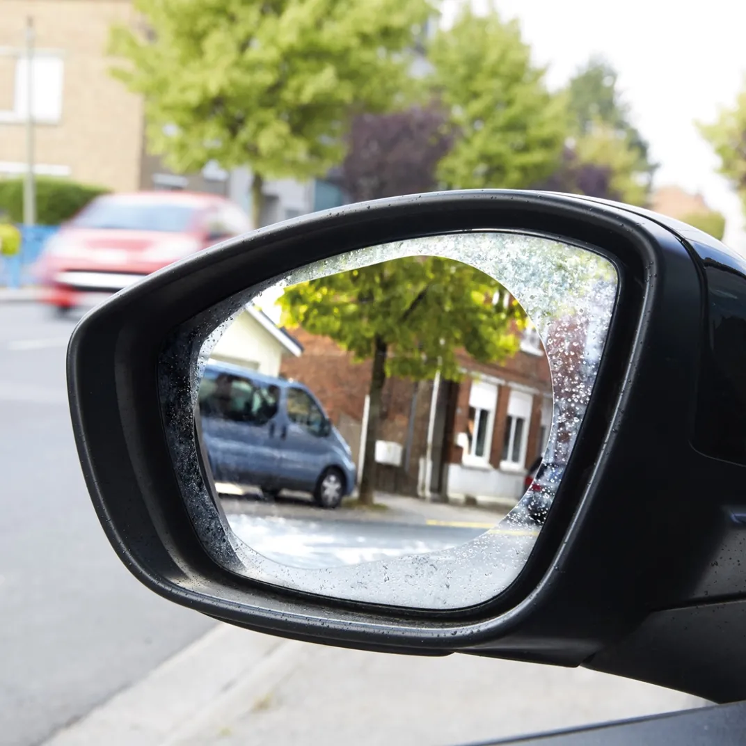 Accessoires Voiture-Tempsl 2 films protecteurs déparlants rétroviseur