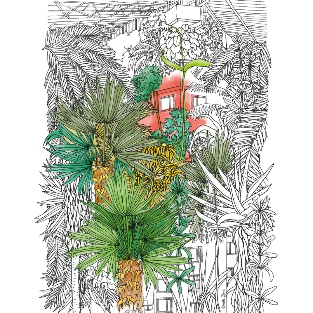 Loisirs Créatifs-Tempsl 20 illustrations à colorier - Villes sauvages