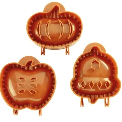 Accessoires Pâtisserie Et Confiture-Tempsl 3 moules chaussons d'automne