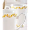 Accessoires Petit-Déjeuner-Tempsl 2 mugs fleuris