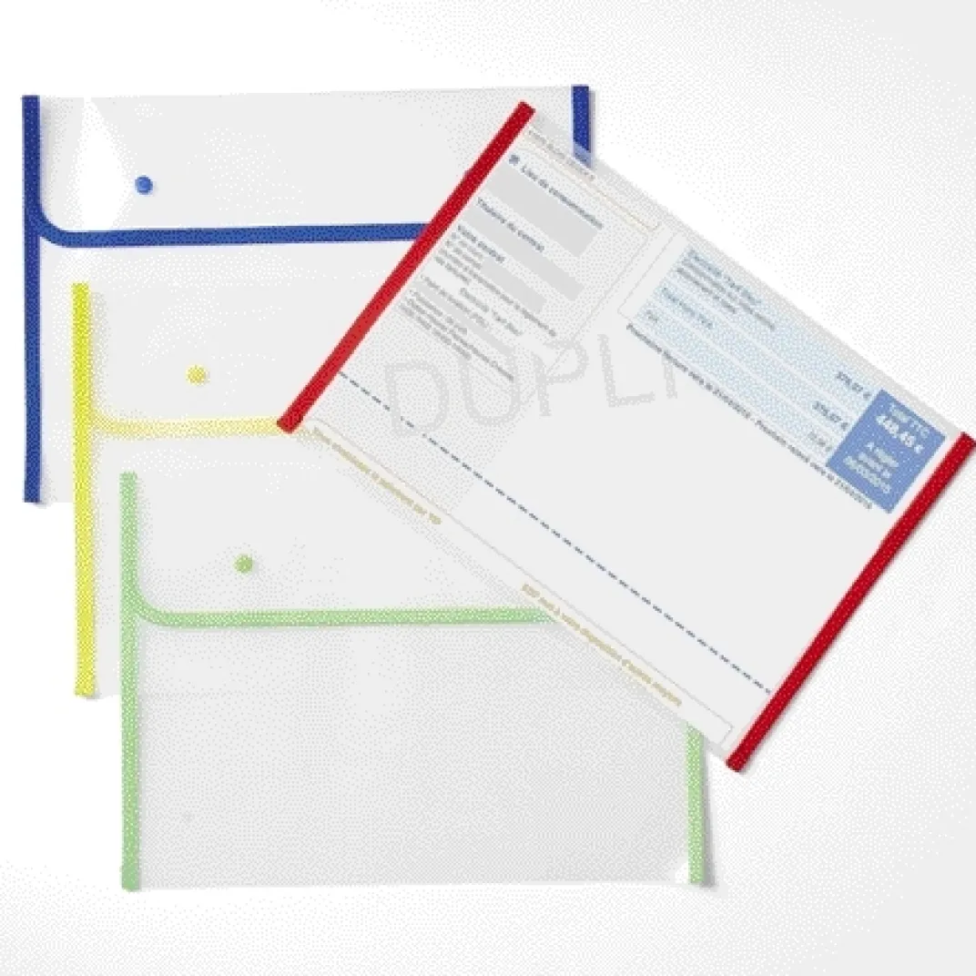 Accessoires Bureau-Tempsl 4 pochettes à documents