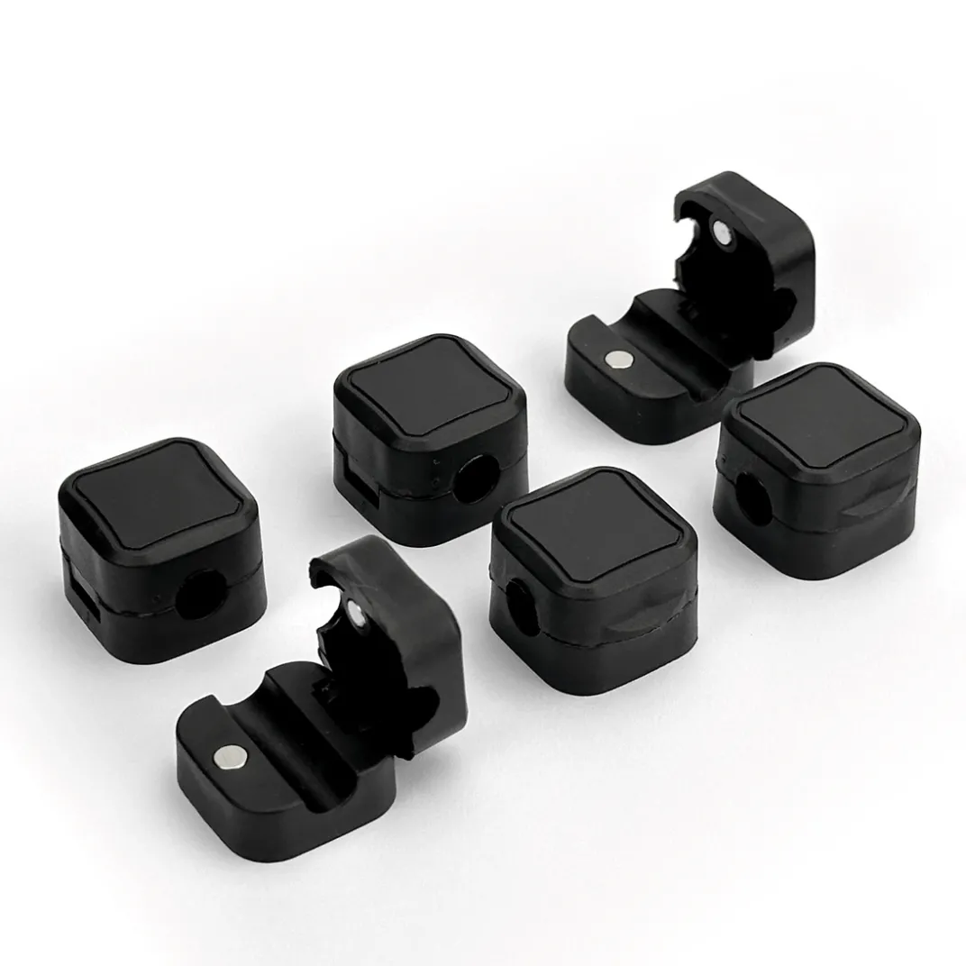 Accessoires Bureau|Accessoires Bricolage Et Astuces-Tempsl 6 supports câbles magnétiques