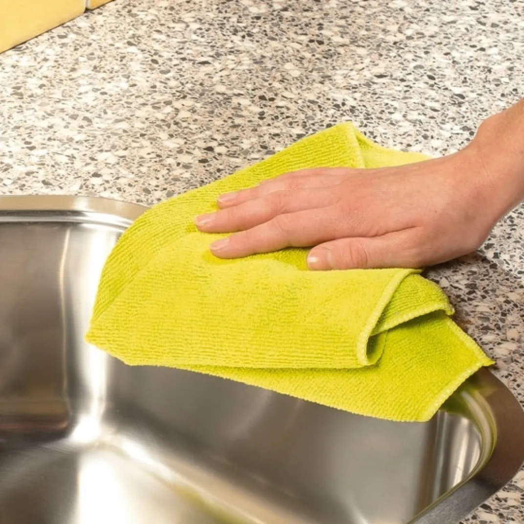 Organisation Et Entretien-Tempsl 4 torchons microfibres