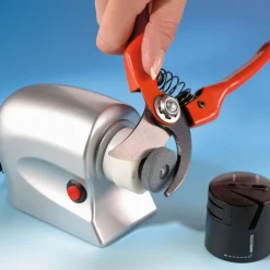 Découpe-Tempsl Affûteur électrique gris et noir