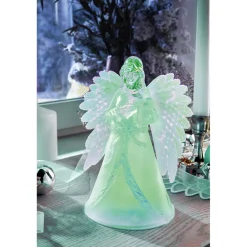 Décorations Intérieures Noël|Décorations-Tempsl Ange couleurs changeantes