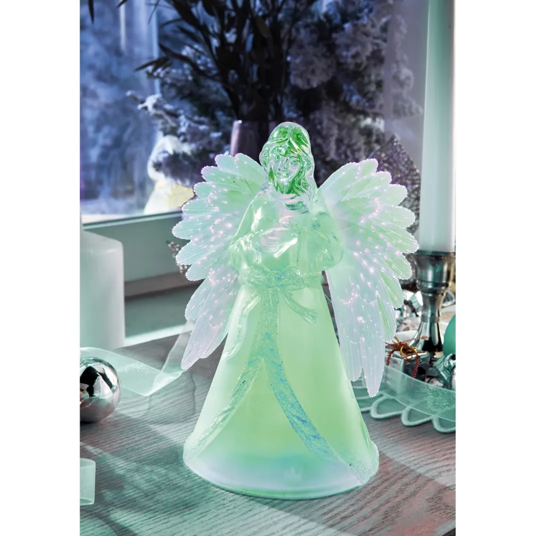 Décorations Intérieures Noël|Décorations-Tempsl Ange couleurs changeantes