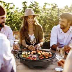 Cuisson Et Accessoires-Tempsl Barbecue 2 en 1