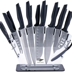 Découpe-Tempsl Bloc de couteaux 17 pièces Pradel France ®