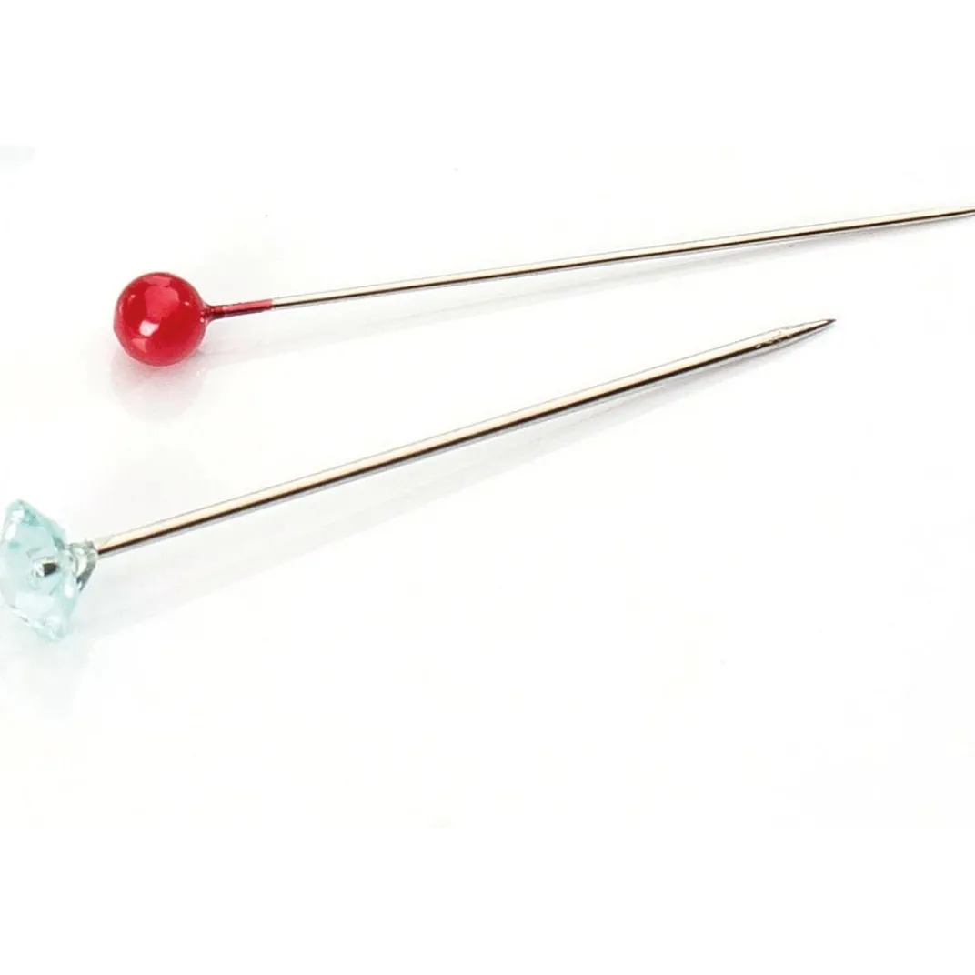 Mercerie-Tempsl Boîte 80 épingles fantaisie