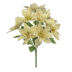 Décorations Intérieures Noël|Décorations-Tempsl Bouquet poinsettia Rouge