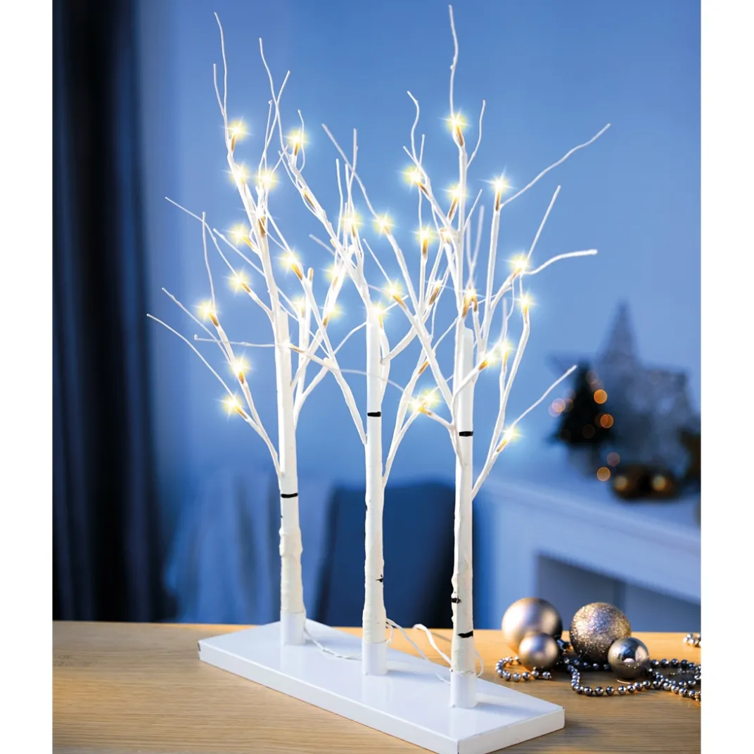 Décorations Intérieures Noël|Décorations-Tempsl Branches LED bouleaux