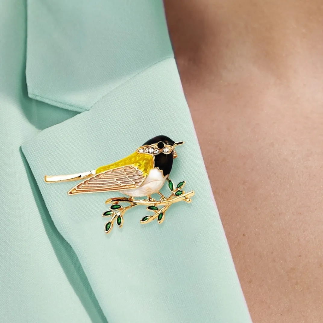 Sacs, Bijoux Et Accessoires-Tempsl Broche mésange