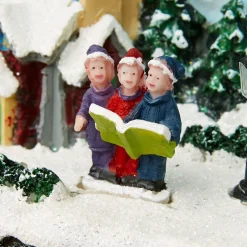 Décorations Intérieures Noël|Décorations-Tempsl Buche LED Noël