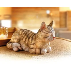 Décorations-Tempsl Chat endormi