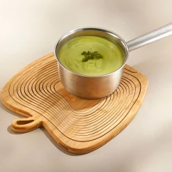 Organisation Et Entretien-Tempsl Corbeille de fruits dessous de plat bambou