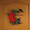 Décorations Intérieures Noël|Décorations-Tempsl Couronne chats