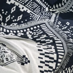 Décorations-Tempsl Couvre canapé réversible