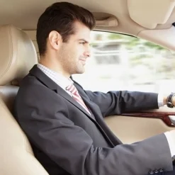 Accessoires Voiture-Tempsl Couvre-sièges en cuir noir