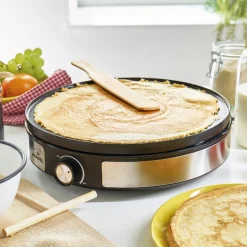 Petit Électroménager-Tempsl Crêpière électrique réversible Pradel France ®
