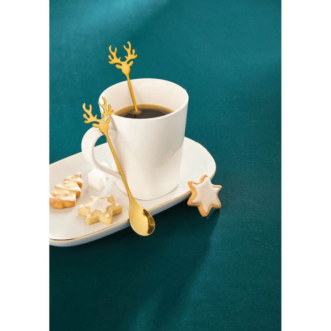 Table De Noël|Art De La Table-Tempsl Cuillères à café renne