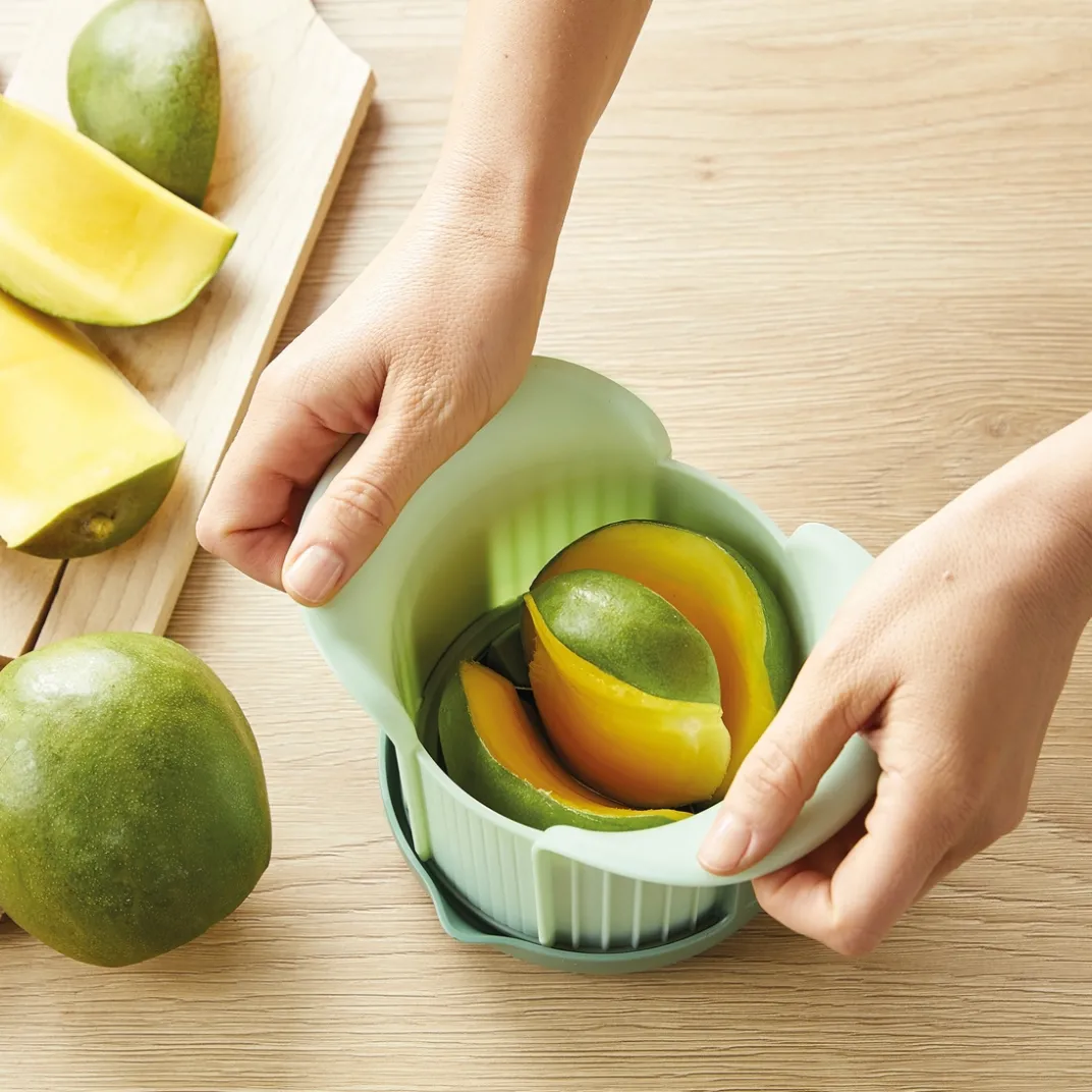 Découpe-Tempsl Découpe fruits 3 en 1