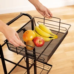 Organisation Et Entretien|Décorations Cuisine-Tempsl Desserte 3 tiroirs