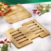 Décorations Cuisine|Art De La Table-Tempsl Dessous de plat extensible bambou