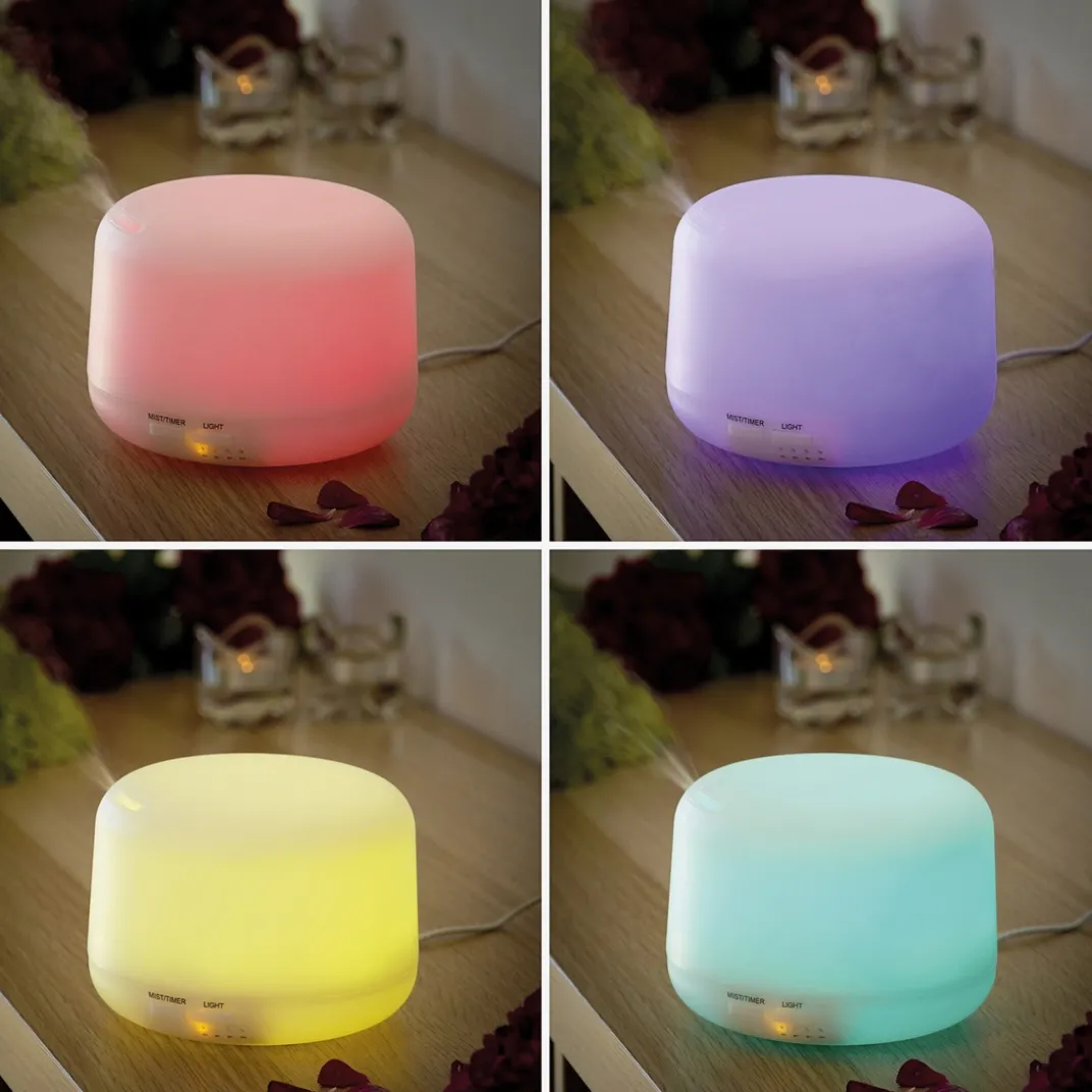 Idées Cadeaux Noël|Décorations-Tempsl Diffuseur humidificateur LED