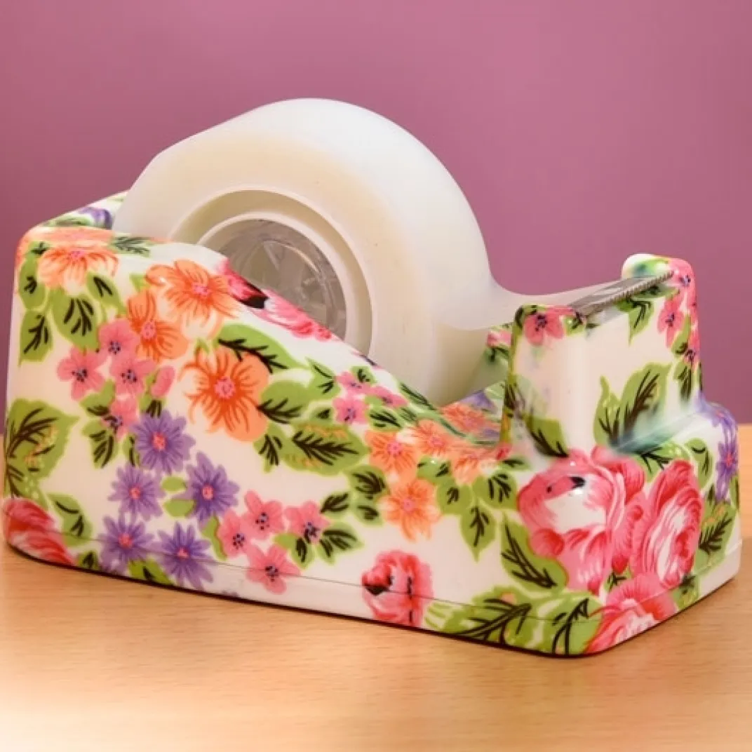 Accessoires Bureau-Tempsl Dérouleur fleuri