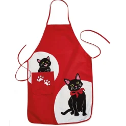 Cuisson Et Accessoires|Organisation Et Entretien-Tempsl Ensemble tablier chaton et maniques