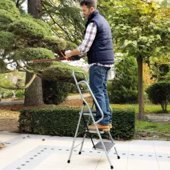 Accessoires Bricolage Et Astuces-Tempsl Escabeau 3 marches