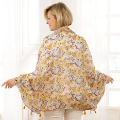 Sacs, Bijoux Et Accessoires-Tempsl Etole fleurs d'automne