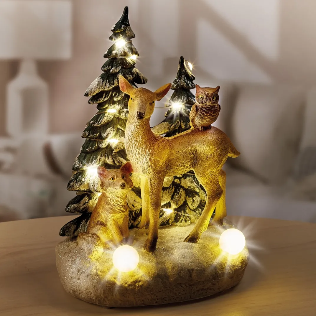 Décorations Intérieures Noël|Décorations-Tempsl Faon LED