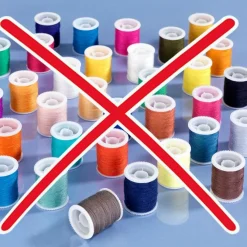 Mercerie-Tempsl Fil couture transparent ou sombre