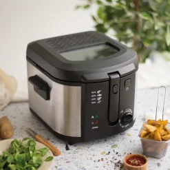 Petit Électroménager-Tempsl Friteuse 3 litres