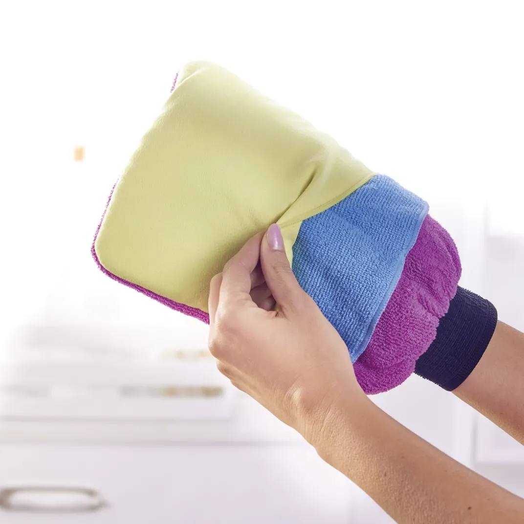 Matériels De Nettoyage-Tempsl Gant nettoyage 3 en 1