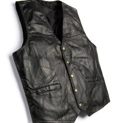 Vêtements-Tempsl Gilet Sans Manches Patchwork Noir Xxxxl - taille XXXXL