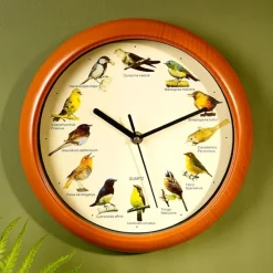 Décorations-Tempsl Horloge musicale oiseaux