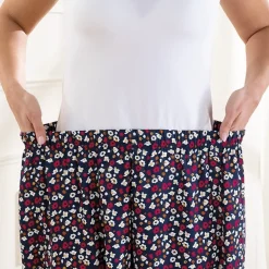 Vêtements-Tempsl Jupe culotte fleurie