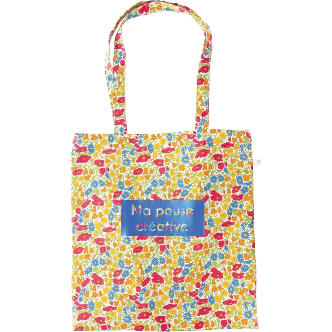 Loisirs Créatifs-Tempsl Kit couture Liberty sac Ma pause créative