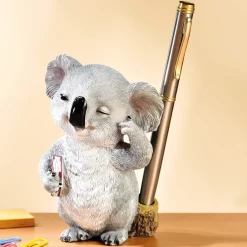 Accessoires Bureau|Décorations-Tempsl Koala porte crayon