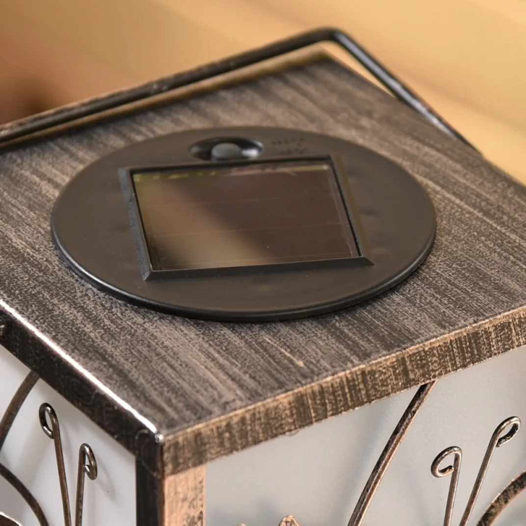 Décorations Jardin Et Extérieur-Tempsl Lampe de sol papillons solaire