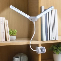 Accessoires Bureau-Tempsl Lampe LED double